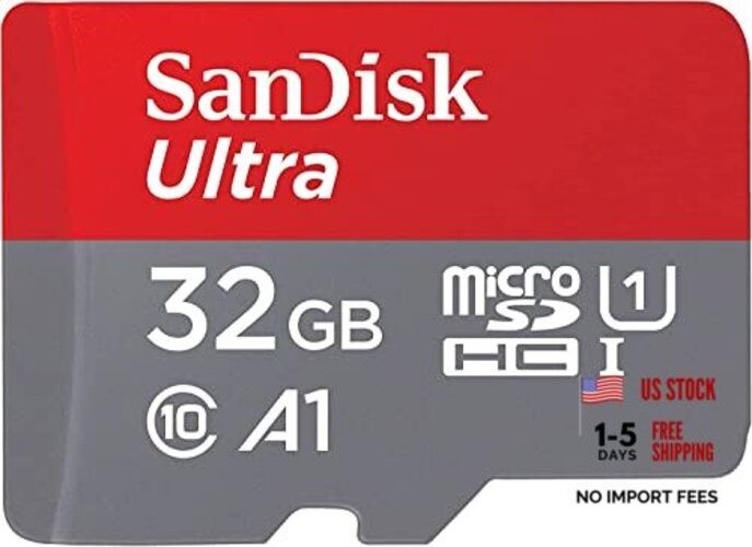 Ultra microSDHC 120MB/s A1 Class 10 UHS-I 32GB