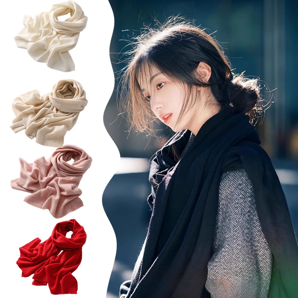 Women's Fashion Scarf 180x45cm Cashmere Material For Cold Weather