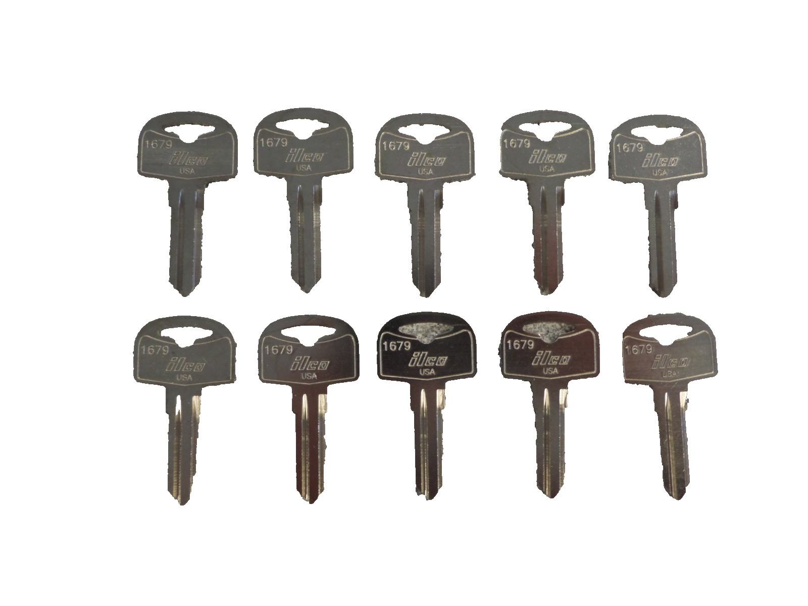 ILCO 1679 COLE HERSEE KEY BLANKS 10 PACK