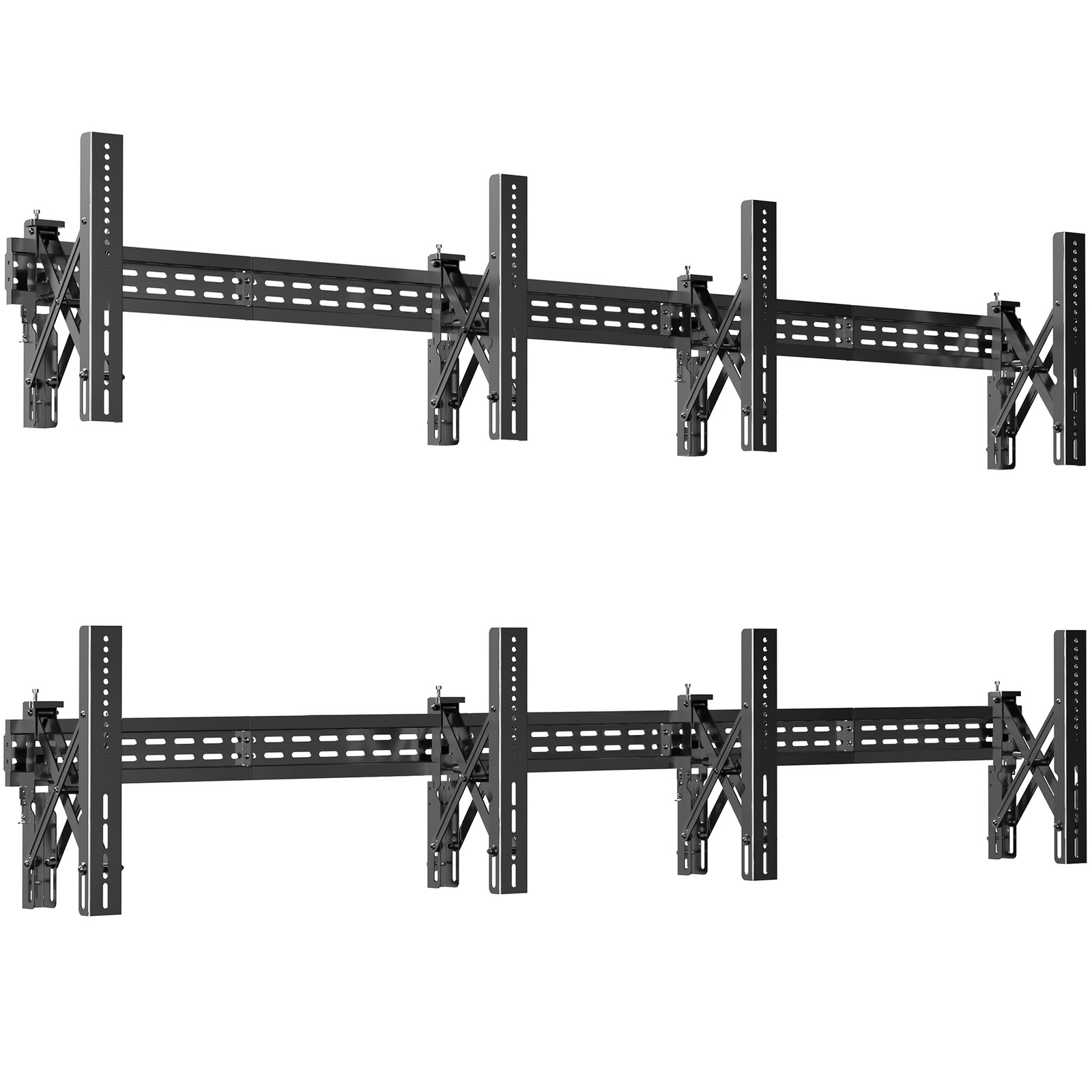 VIVO 2x2 Pop-Out Video Wall Mount (Fits 4 TVs) for 37” to 65” Plasma Screens