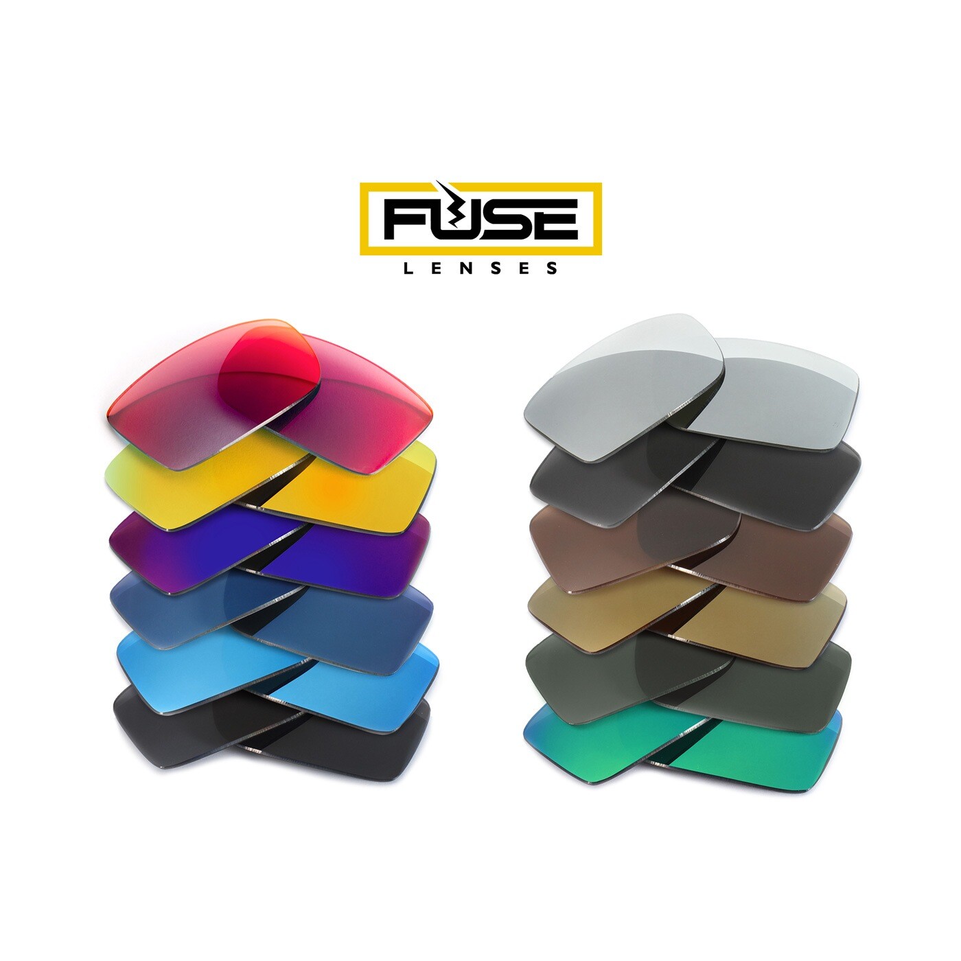 Fuse Lenses Replacement Lenses for Smith Optics Pace