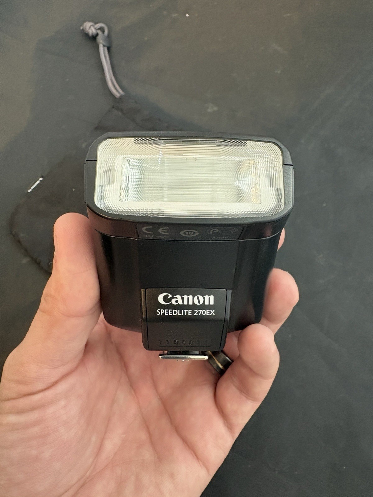 Canon Speedlite 270 EX Shoe Mount Flash w/dustbag