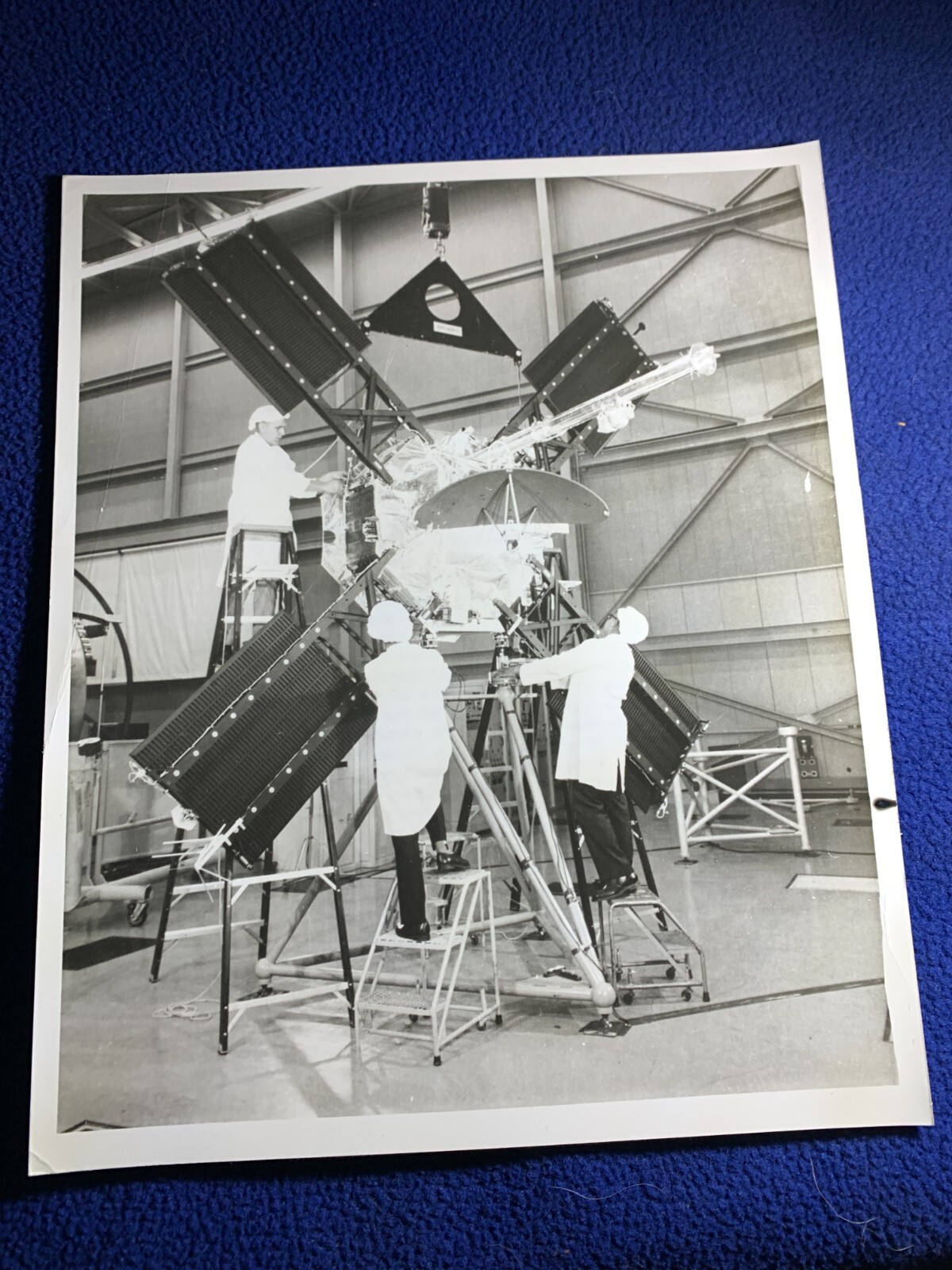 NASA vintage PHOTO aeronautics SPACE spacecraft MARINER E venus PLANET pasadena