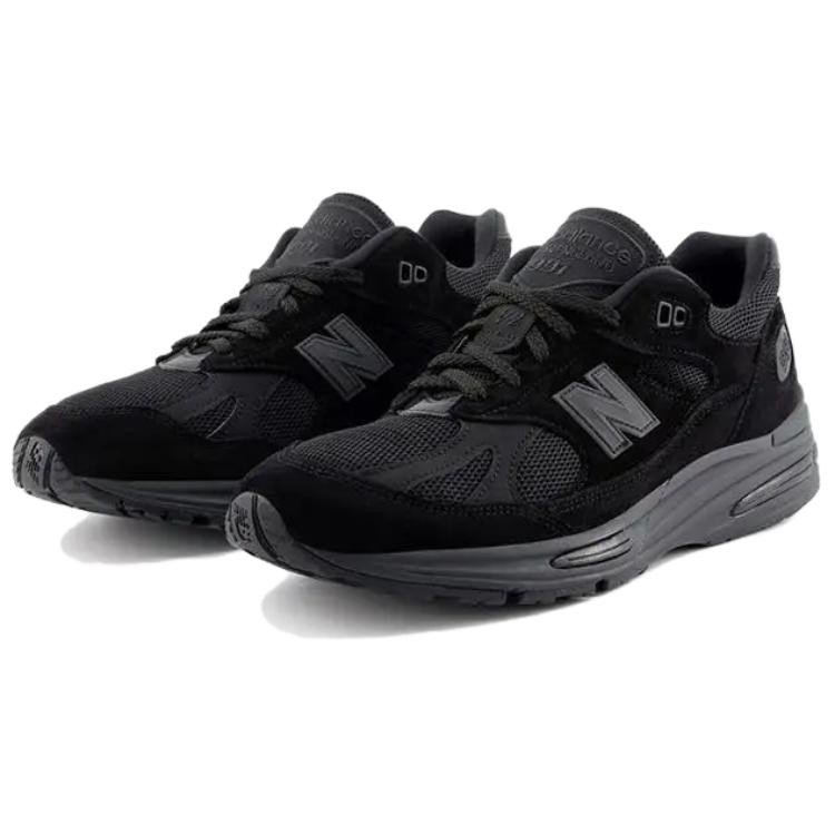 New Balance 991v2 Made in England 'Triple Black' U991KK2 Men New