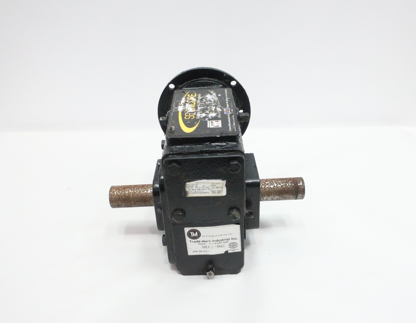 Winsmith E30MDNS22000FA E30MDNS 40 LR 140TC Se Encore Right Angle Gear Reducer