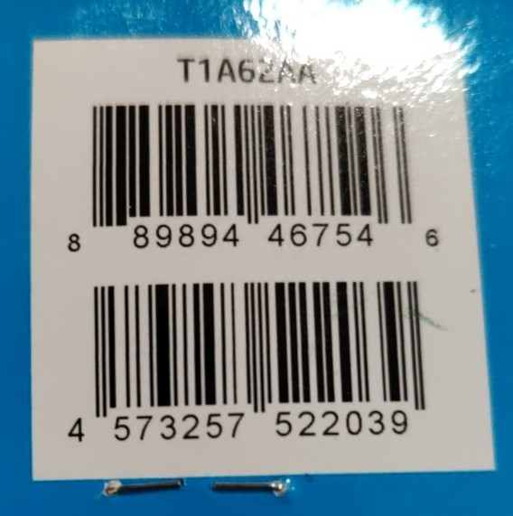 HP Keyed Cable Lock 10mm Security Lock T1A62AA Black