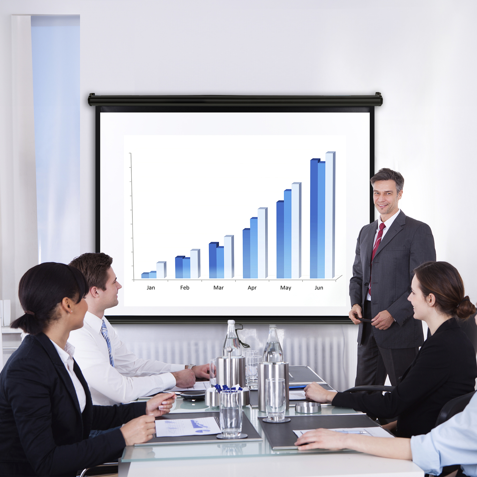 72" Black Movie Projection Screen for Outdoor Indoor 4:3 Foldable 160° Viewing
