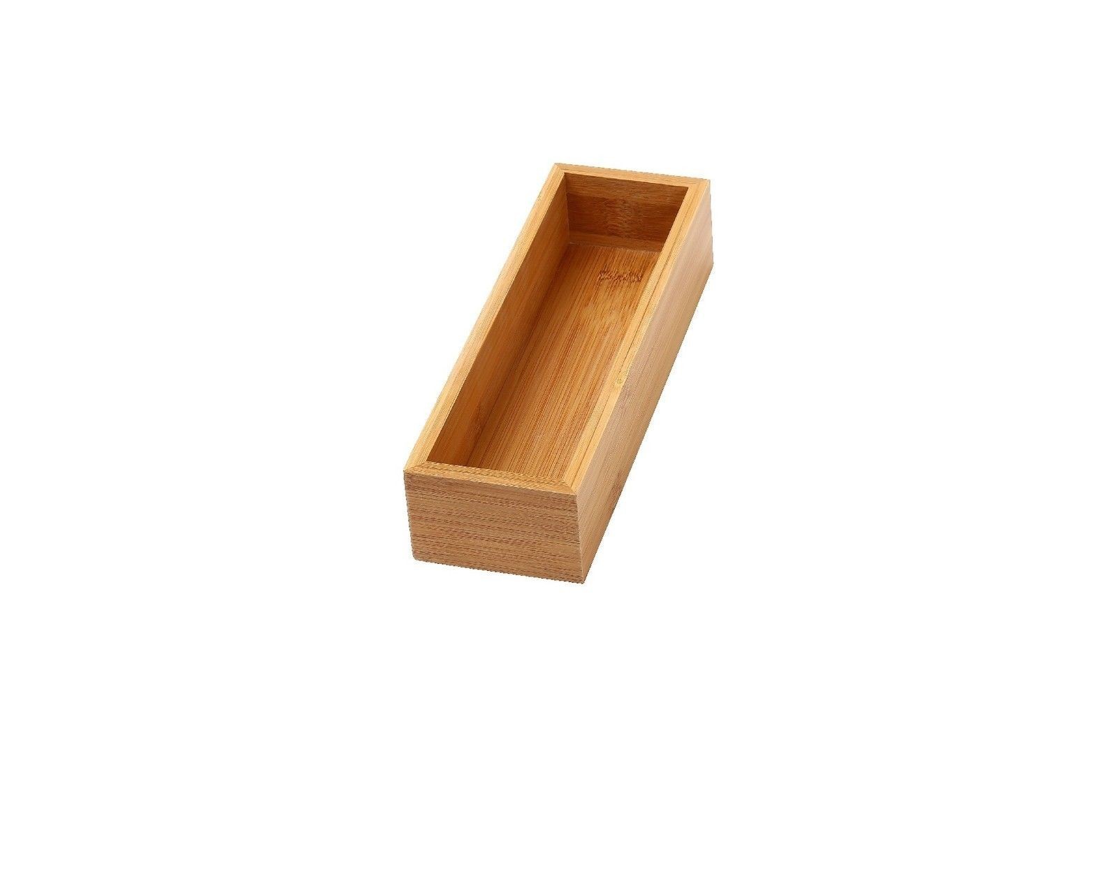 YBM Home & Kitchen Bamboo Drawer Organizer Box 3×12 323