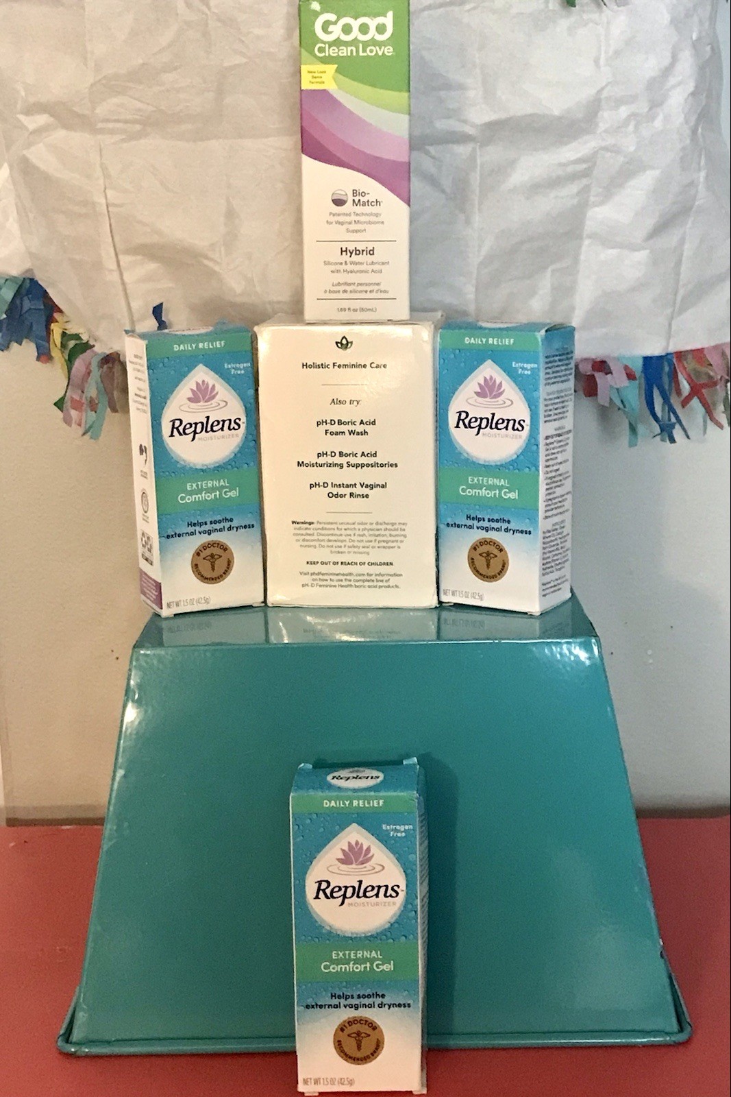 Replens and Ph-D Vaginal Moisturizing Gel (Lot)