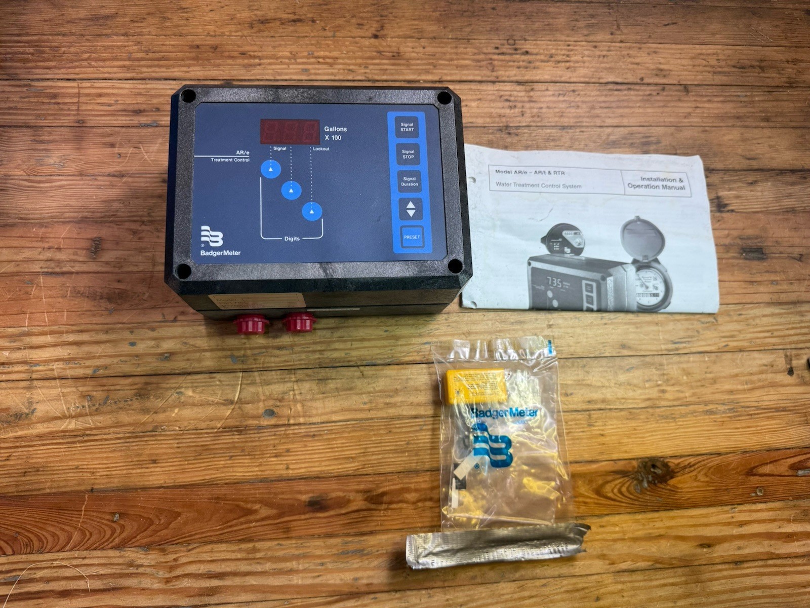 NEW Badger Meter 58713-001 Process Controller 58713-010 AR/E Treatment Control