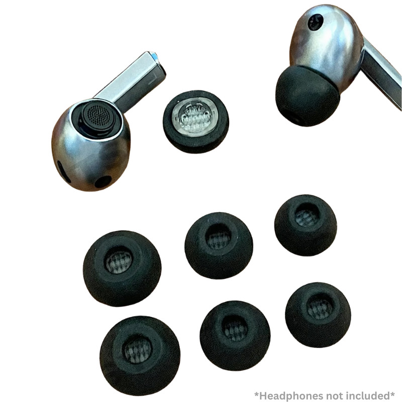 (S/M/L) Soft Memory Foam Ear Tips Cover For Samsung Galaxy Buds 3 Pro Earbuds
