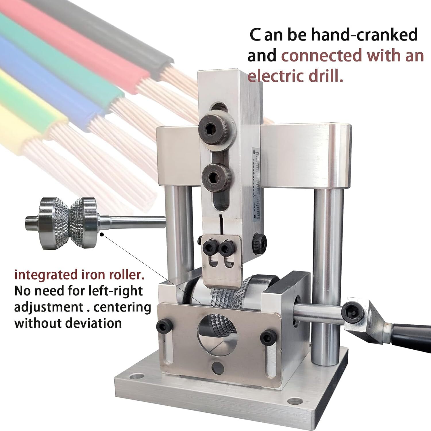Scrap Cable Stripping Machine Copper Wire Stripping Machine Range 1mm-15mm