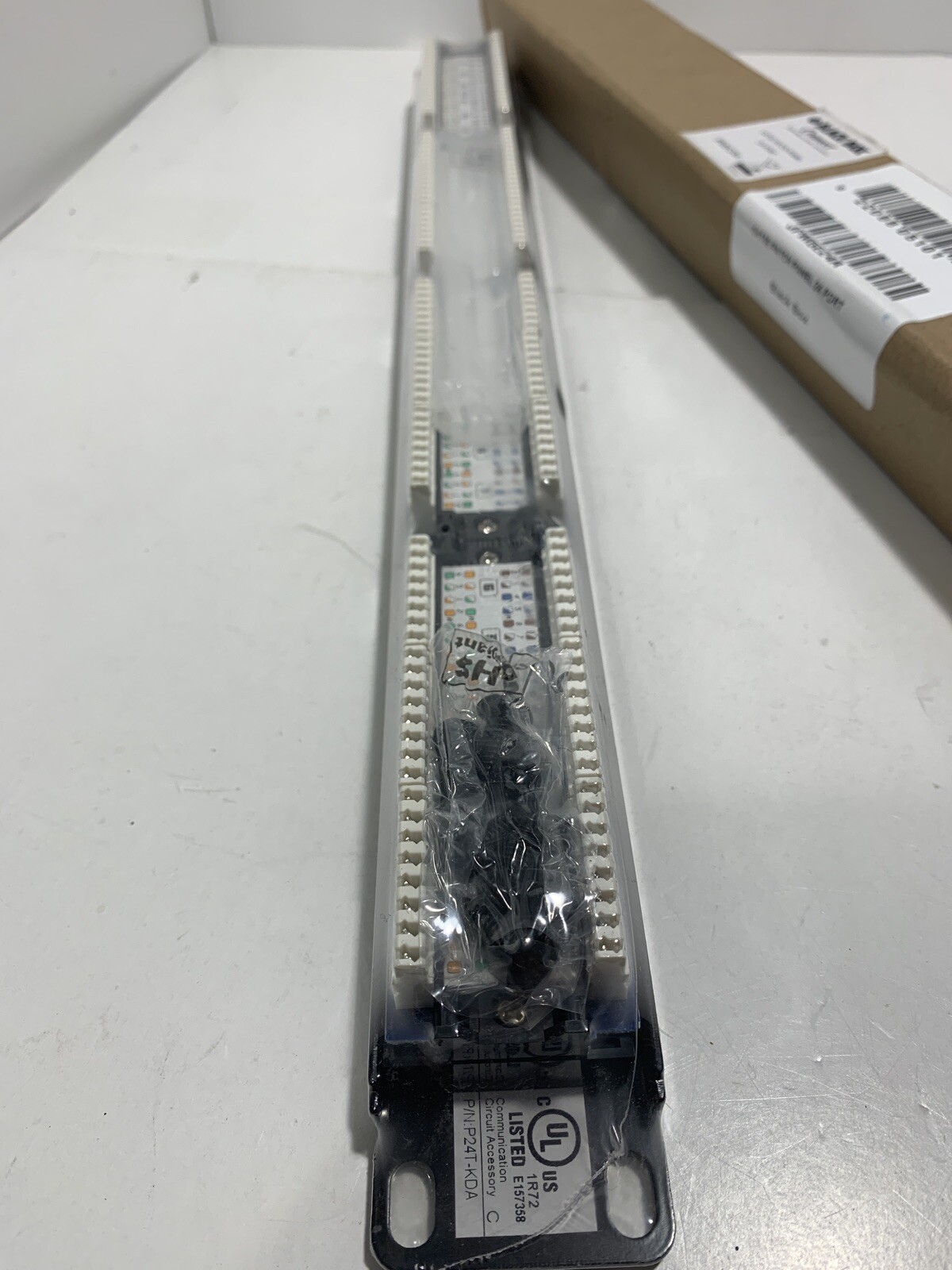 BLACK BOX JPM5E24A CAT5E PATCH PANEL 24 PORT