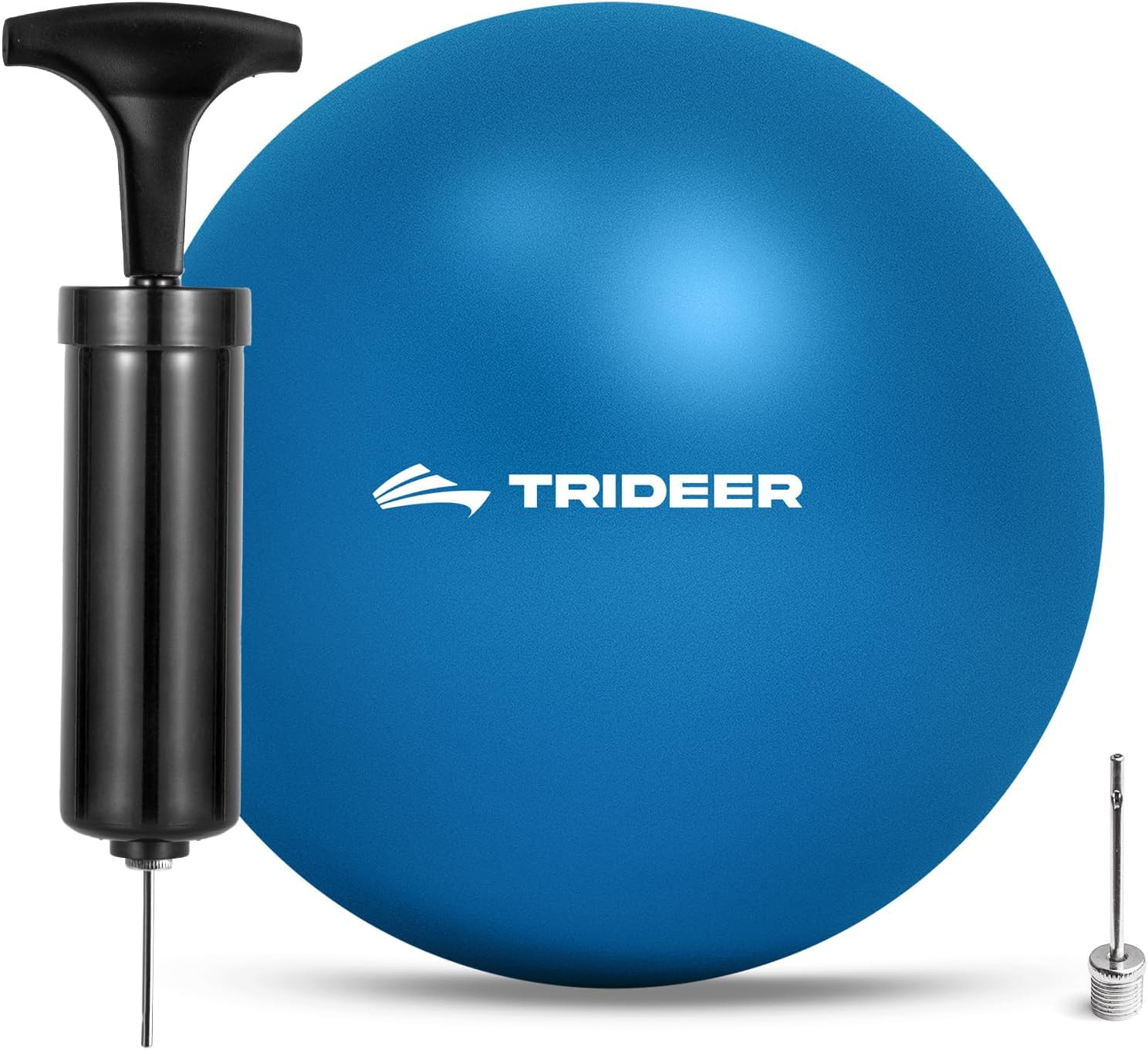 Pilates Ball - 7-8 Inch with Pump, Small Core Ball for Yoga, Barre, Physical The