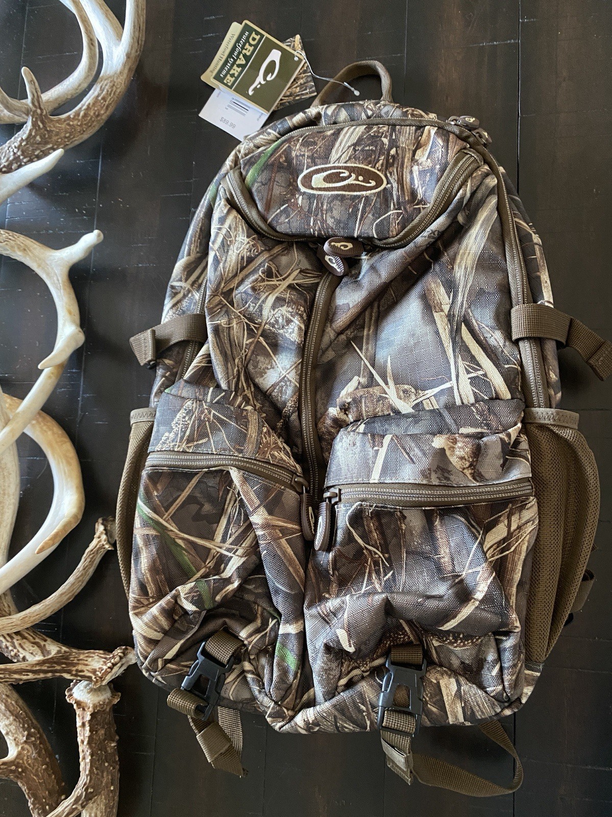 Drake Waterfowl Zip Daypack Backpack New With Tags