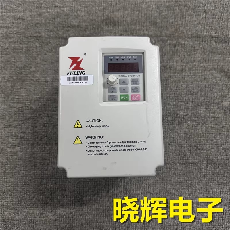 1Pcs Used Fuling inverter DZB200B001.5L2A 1.5KW 220V