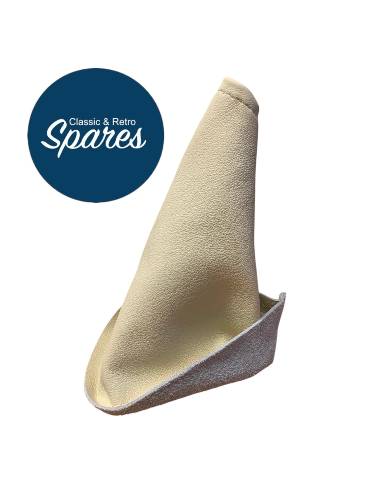 Cream Leather MGB, MGB GT Gear Lever Gaiter (1967-1980) - Part #BHH2072