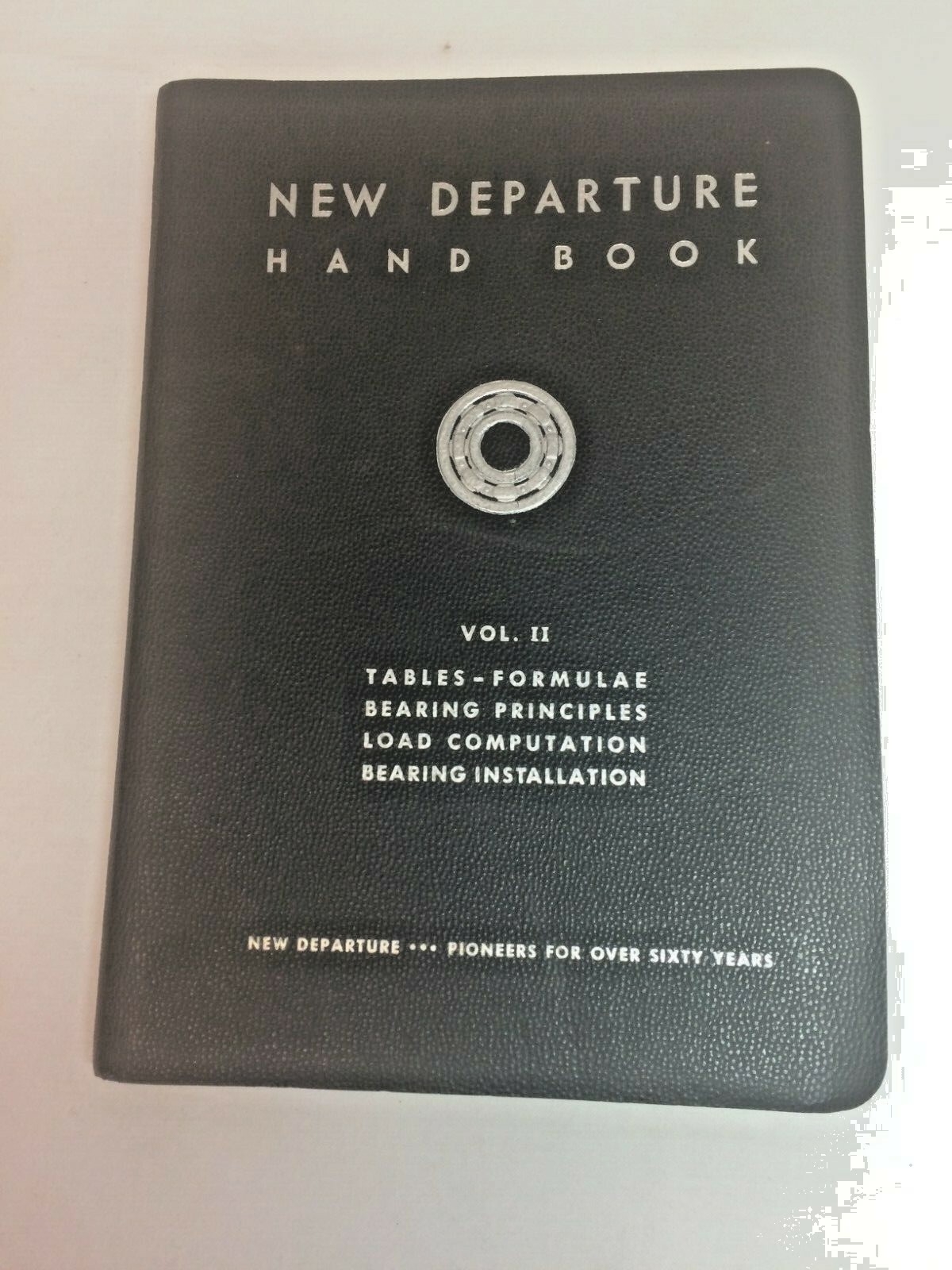 New Departure Hand Book Sixth Vol. II Vintage 1951 7th Edition General Motors