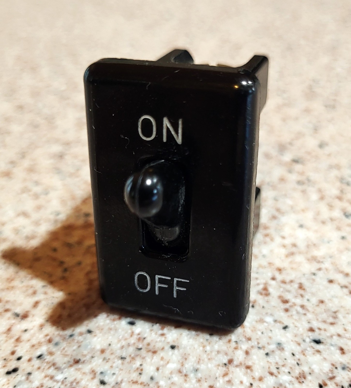 Bunn 01186.0000 OEM Switch, Toggle, On/Off, SPST, Black