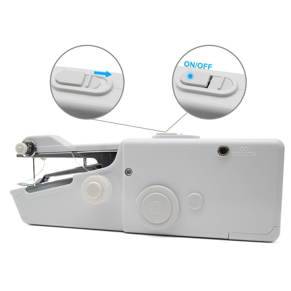 Portable Smart Mini Electric Tailor Stitch Hand-held Sewing Machine Home