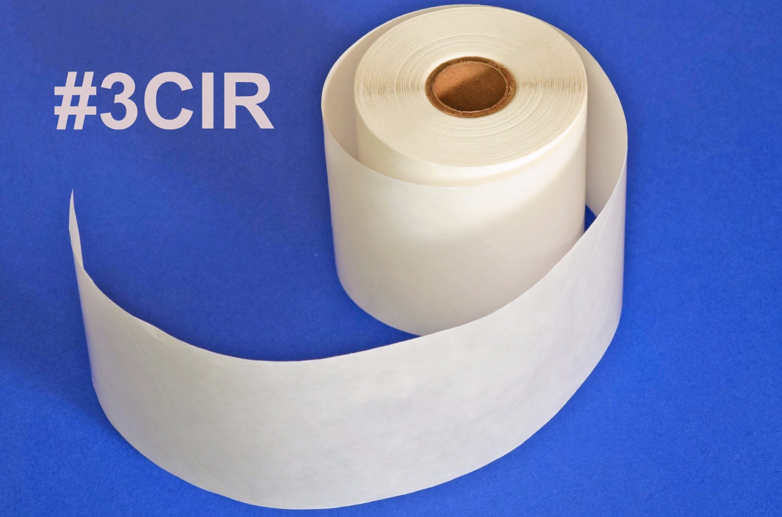 Crystal Clear Round 3" Labels ProLabel Standard Permanent Adhesive 500 roll