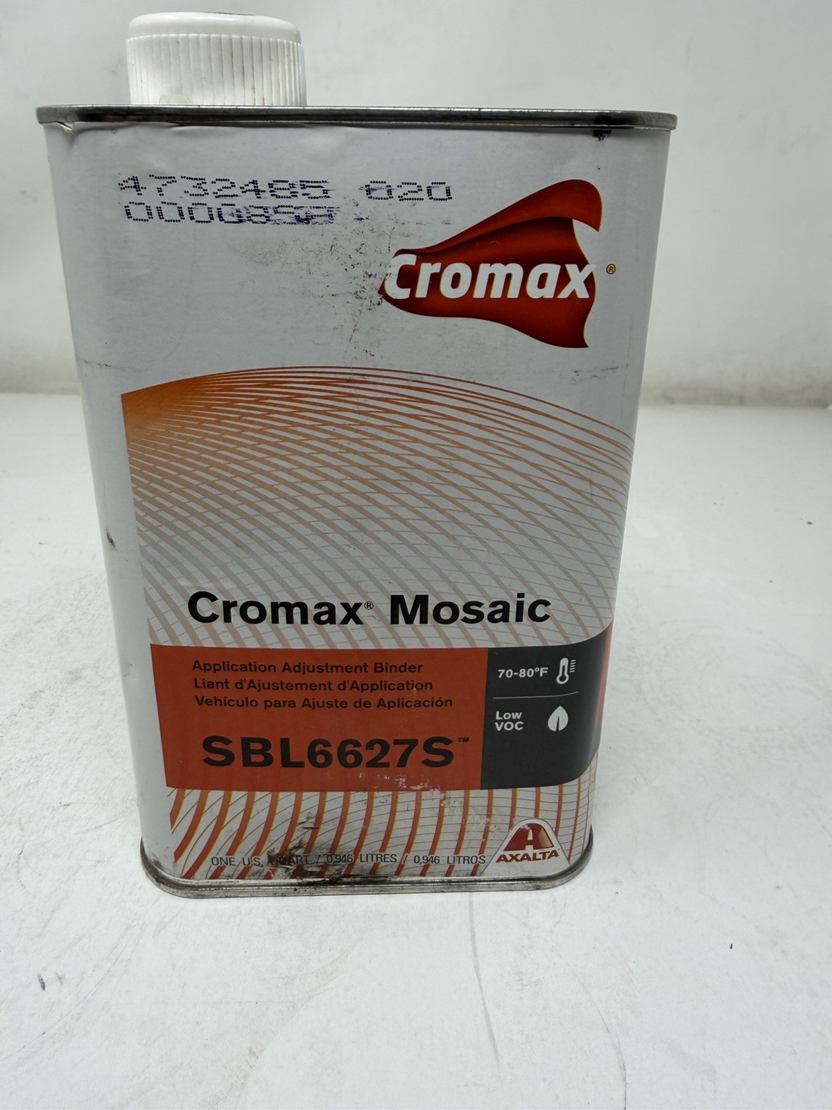 Axalta Cromax Mosaic SBL6627S - Application Adjustment Binder 1 quart