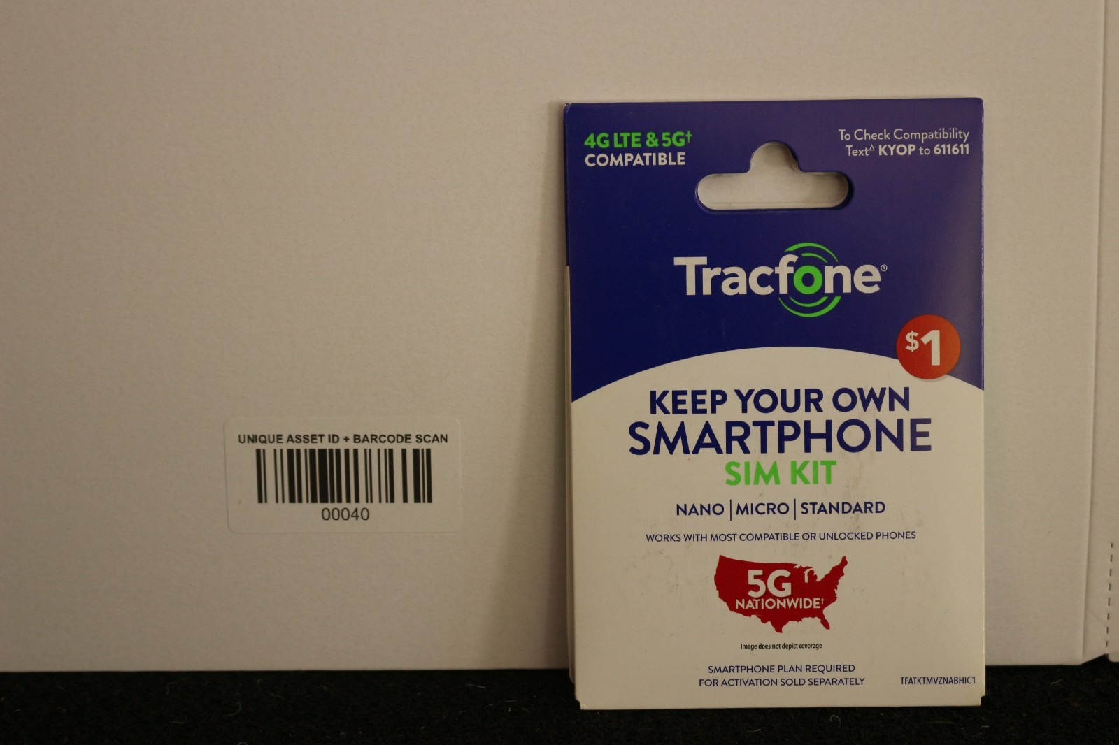 TracFone Keep Your Own Phone 3-in-1 Prepaid SIM Kit