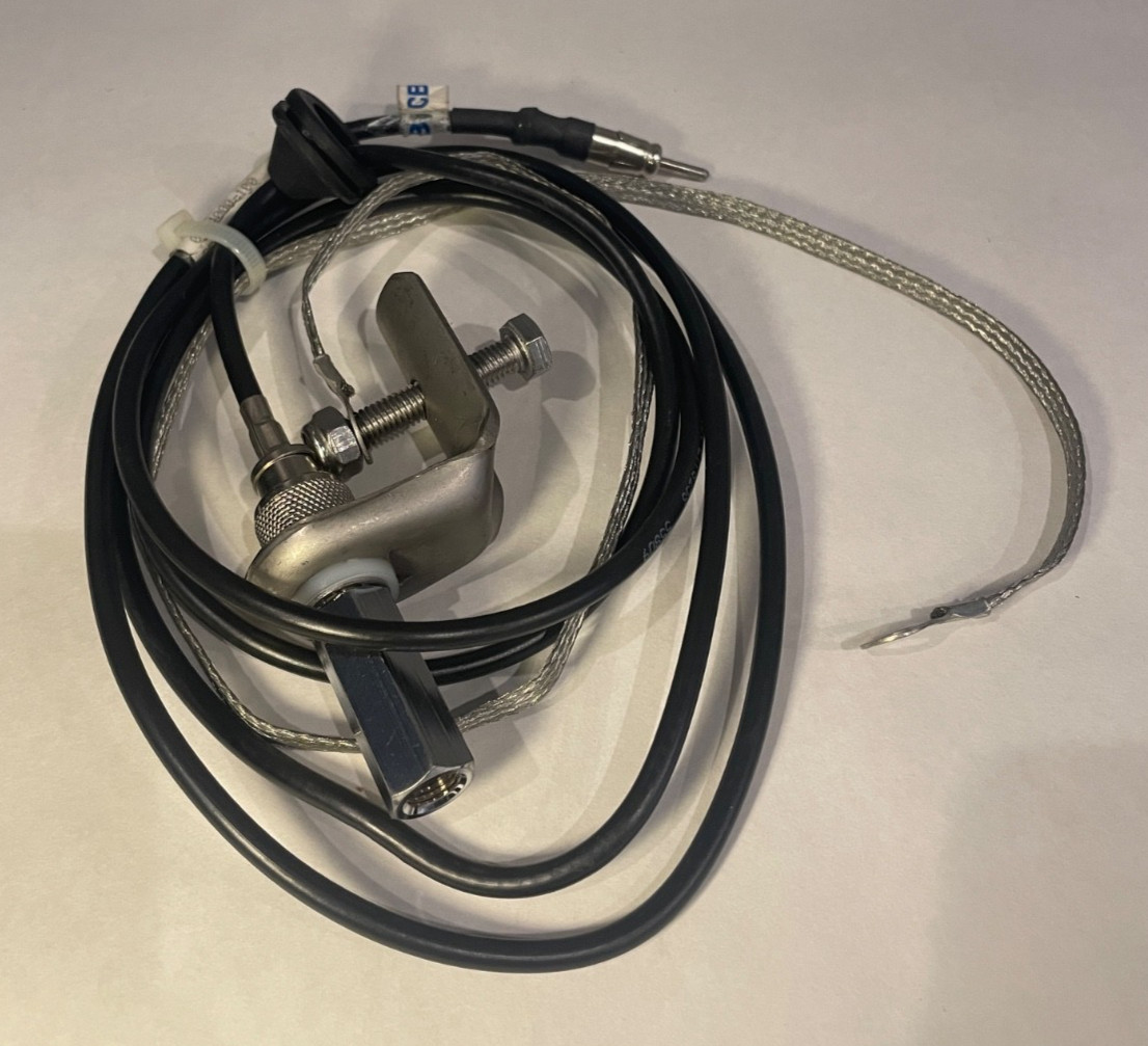 International 2506242C92 Bracket CB Antenna Holder & 2506241C92 Coaxial Cable