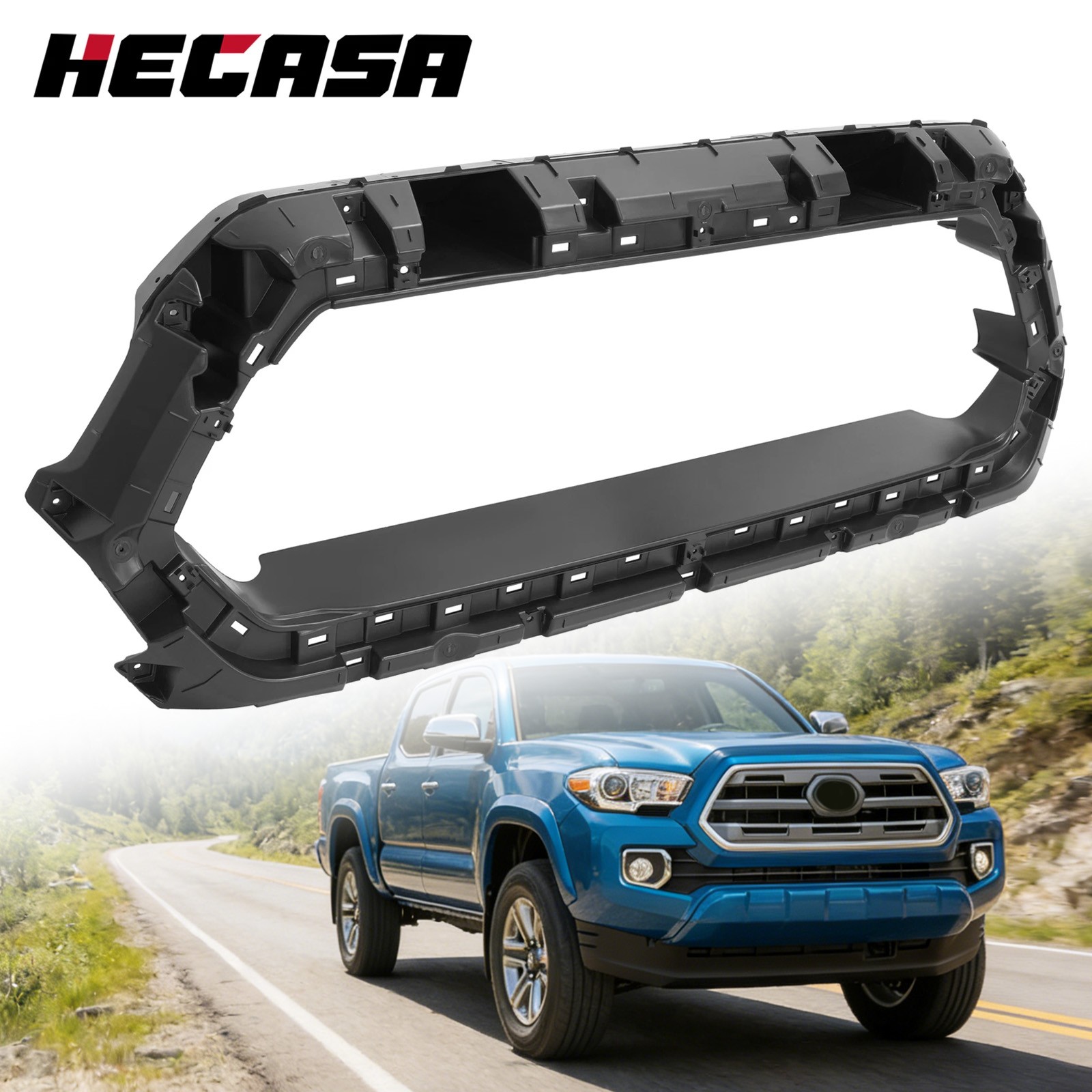 For Toyota Tacoma 2016-2022 2017 2021 Front Upper Grille Shell Bracket Holder
