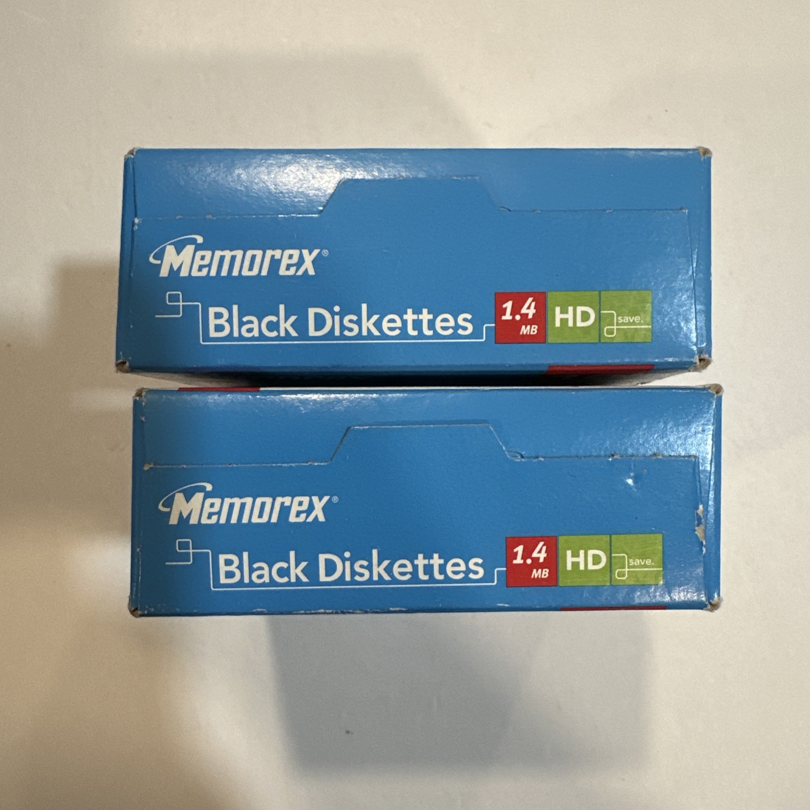 Memorex Black Diskettes 10 Pack New 3.5" Computer Diskettes 2 Boxes