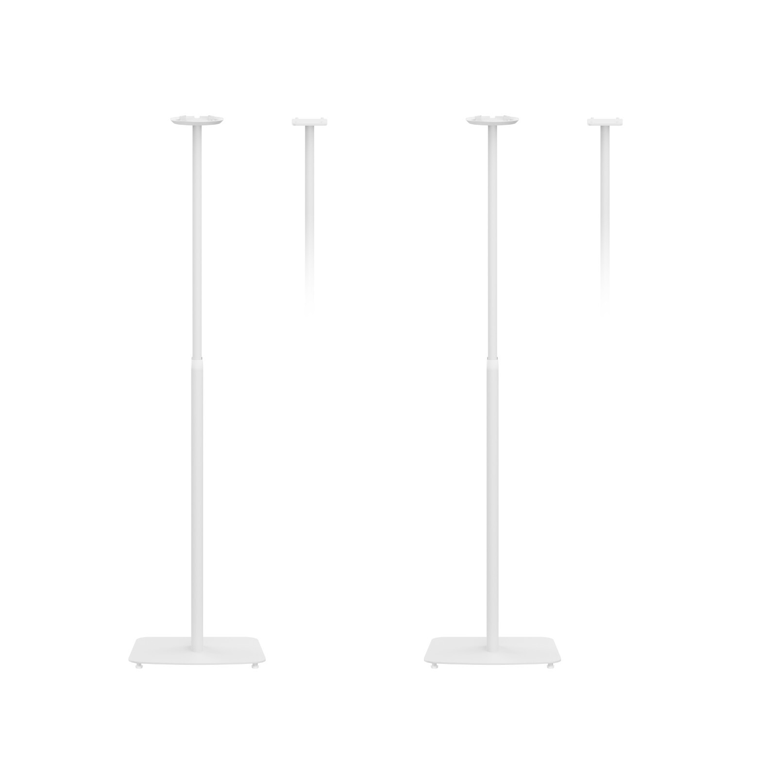 ynVISION Adjustable Height Floor Stands Compatible w/ SONOS Era 100 & 300 2 PACK
