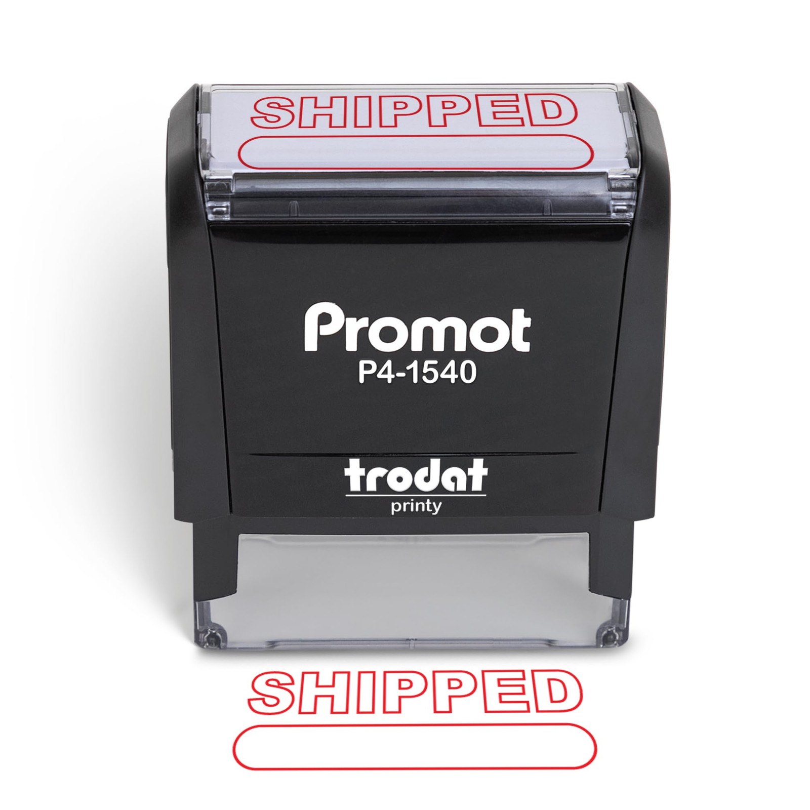 Shipped Self Inking Rubber Stamp Business Office Professional Ink Stamp Tool
