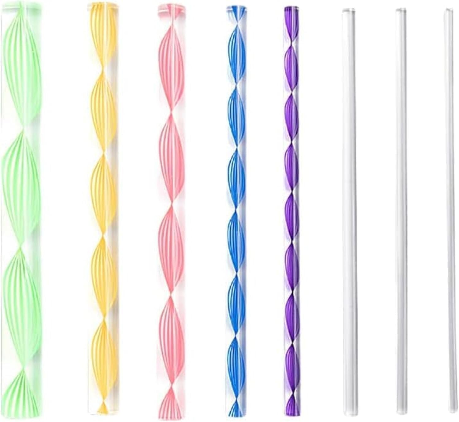 Dotting Tools for Painting, 8Pcs Acrylic Dowel Rods Colorful Cylinder Rods Cl...