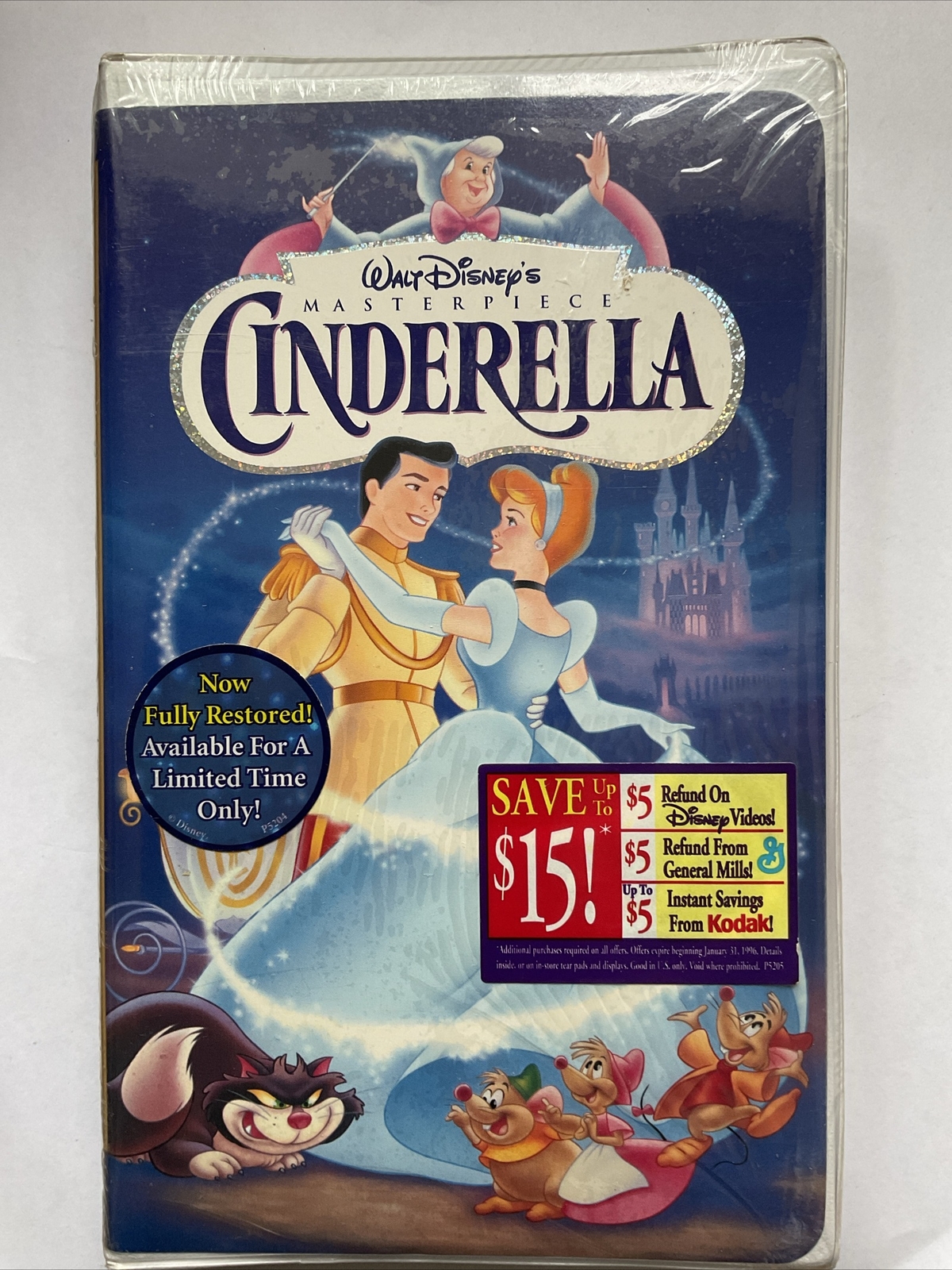 Walt Disney Cinderella (VHS Tape, 1995) Buy 2 Get 1 Free