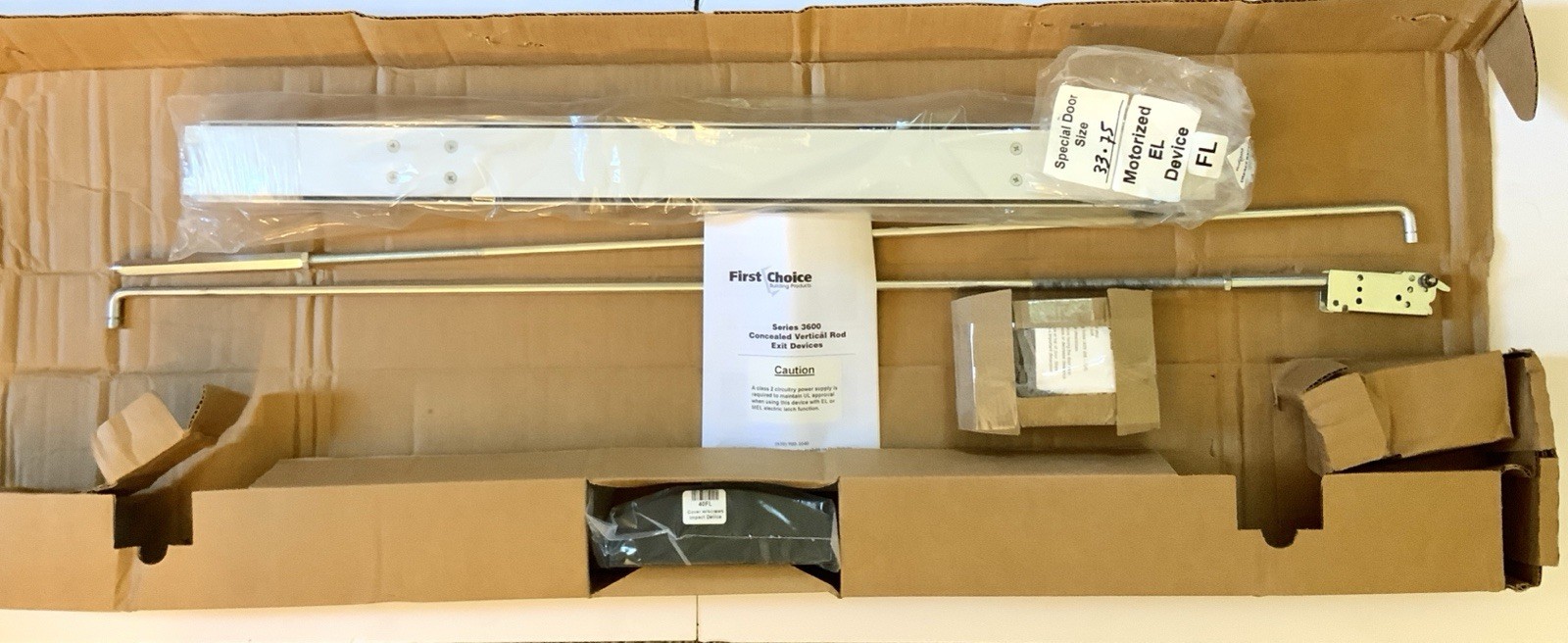 33.75" First Choice Building Products MELFL3692XXH-CL MEL3692 *CUSTOM LENGTH*