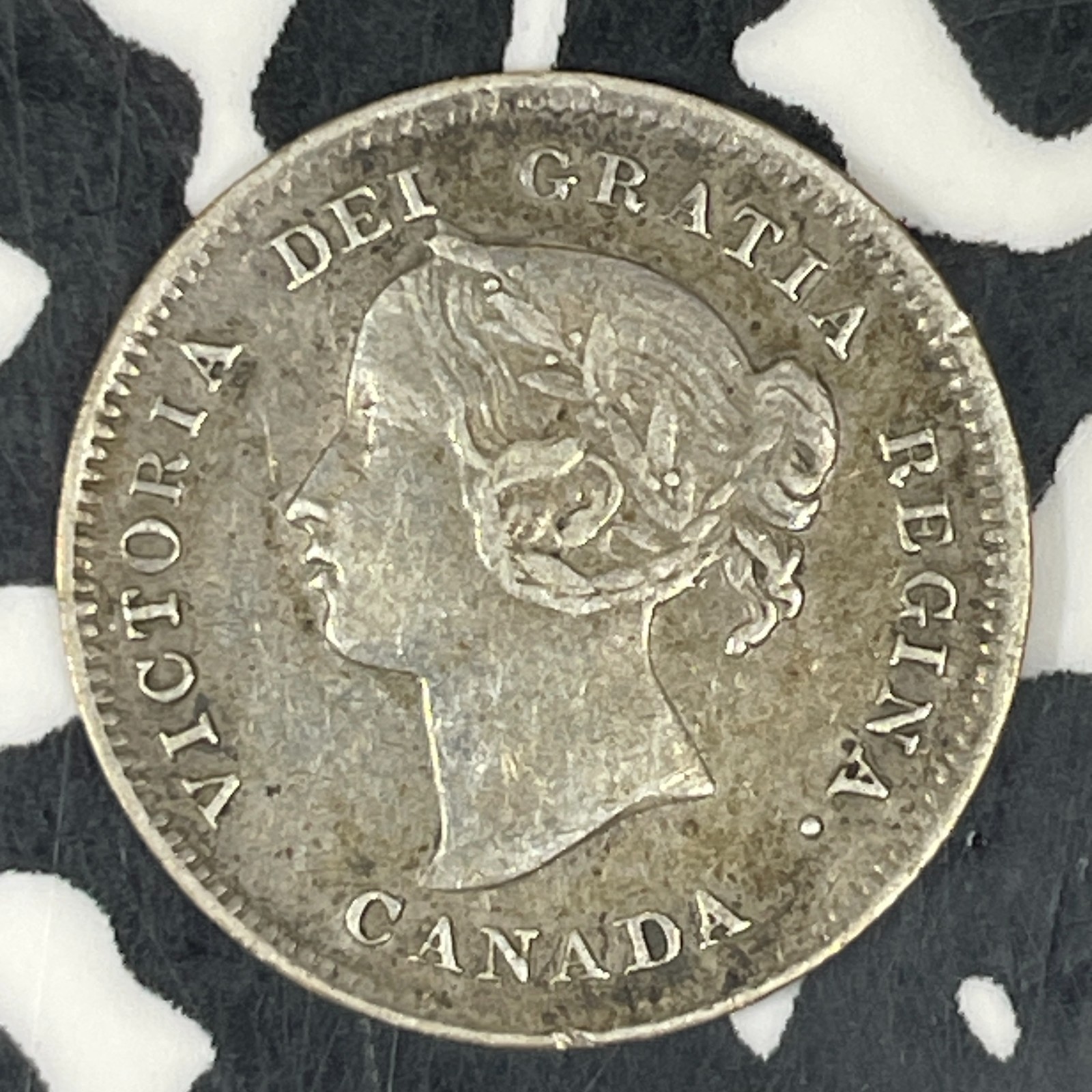 1899 Canada 5 Cents Lot#C8554 Silver! Nice!