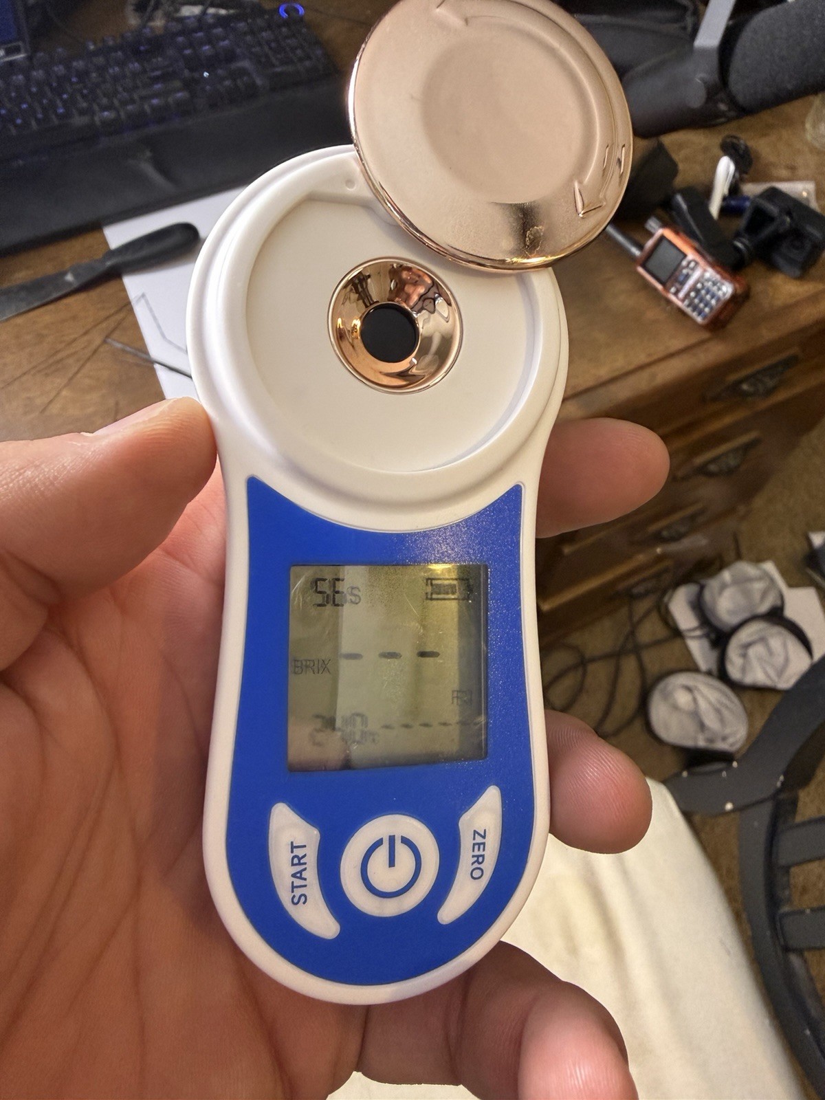 Digital brix Refractometer