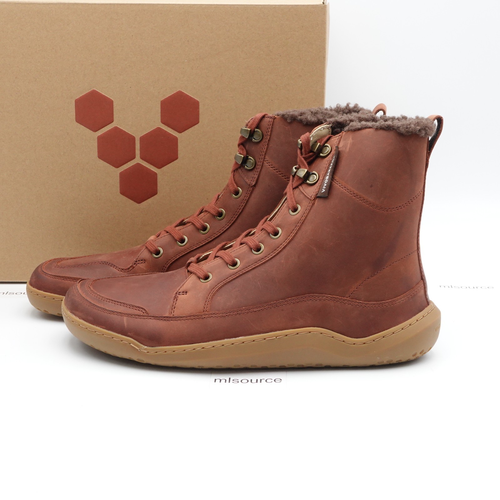 Size 8 Men's / 10 WIDE D Women's / 41 EU Vivobarefoot Gobi Warmlined Winter Boot