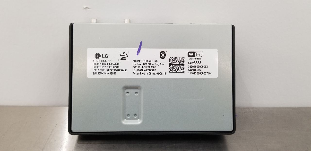 16 CADILLAC ESCALADE COMMUNICATION TELEMATICS MODULE 84023338