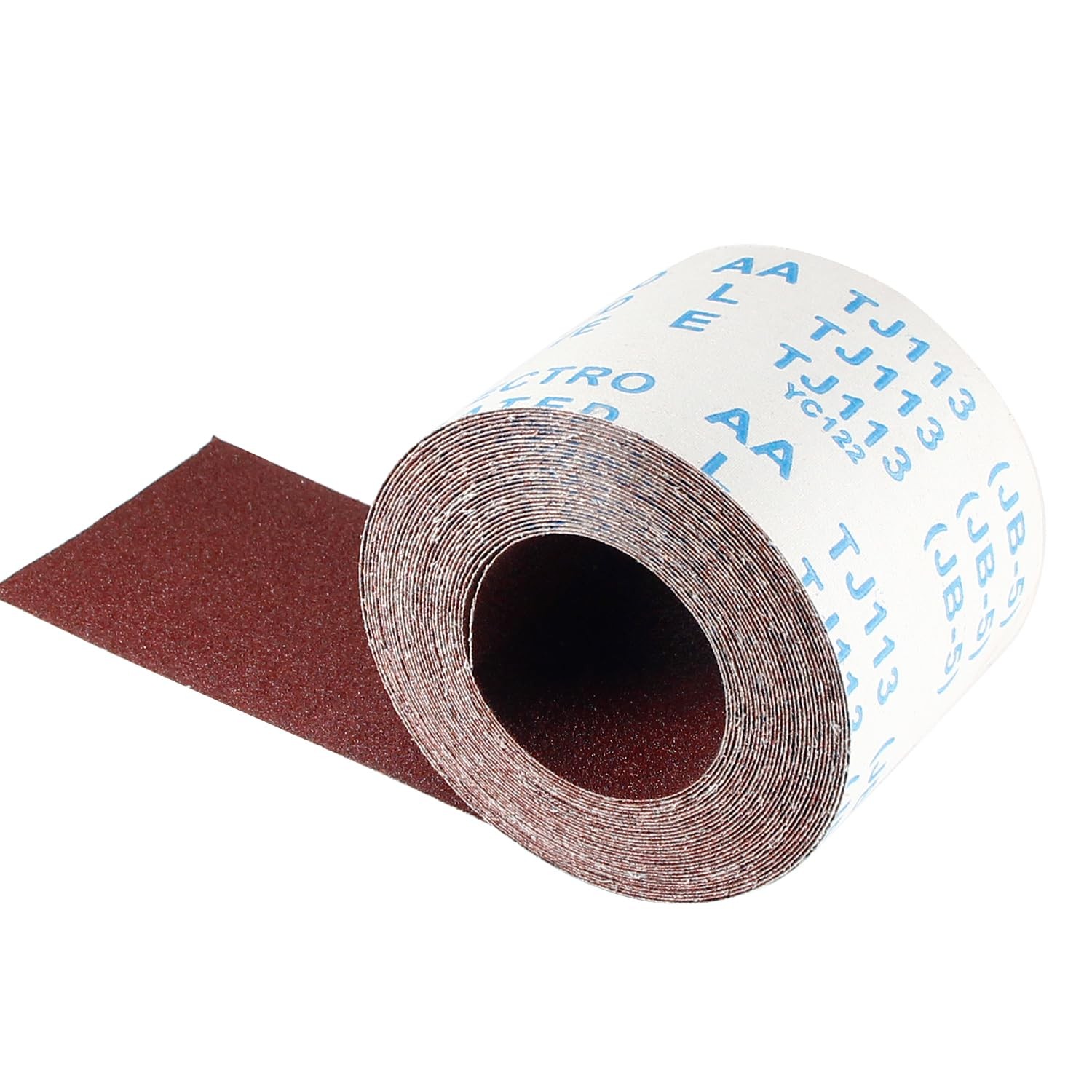 80 Grit Sandpaper Roll, 4 Inch x 33 Feet Aluminum Oxide Abrasive Paper Roll C...