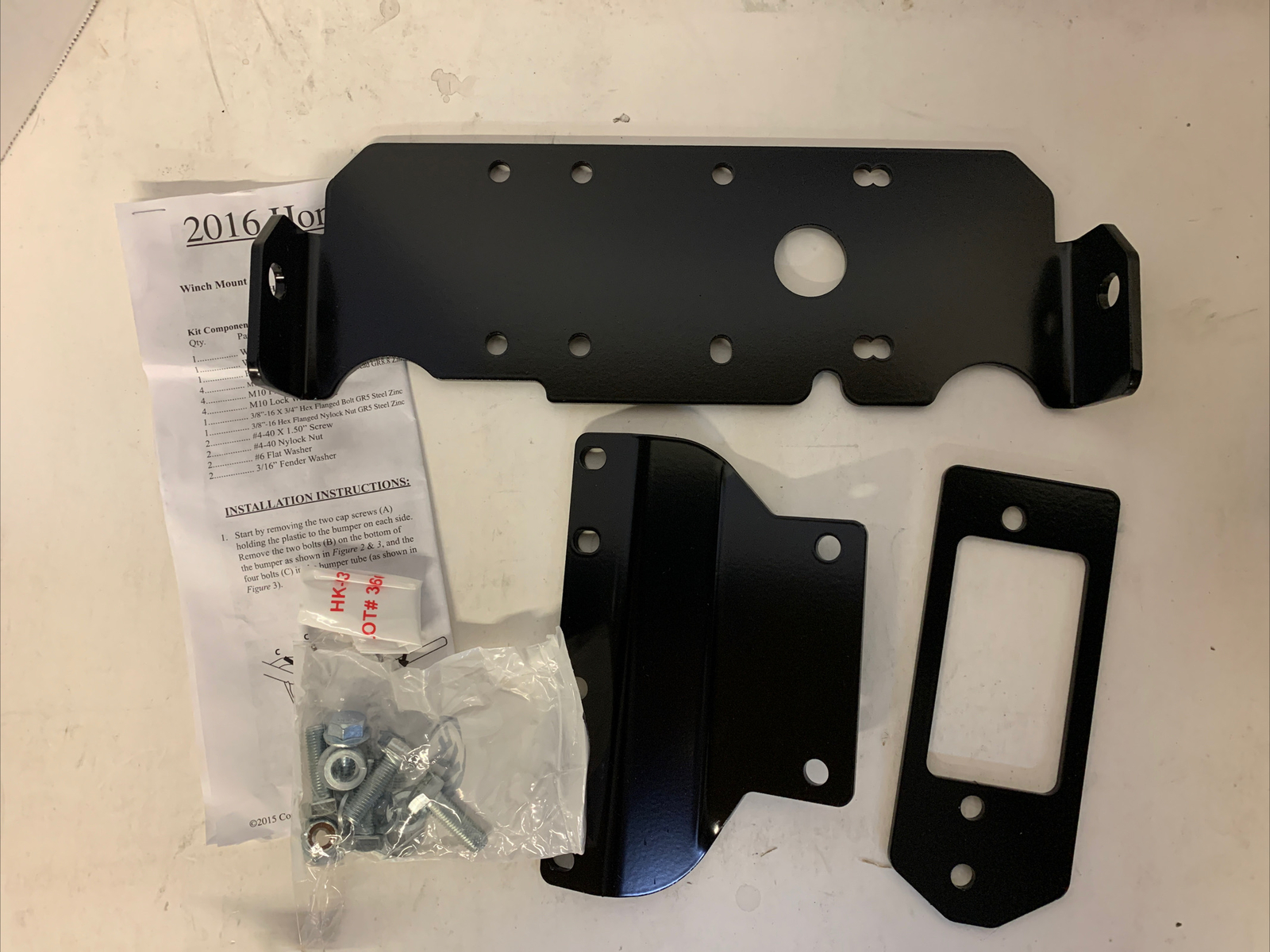 NEW KFI Honda Pioneer 1000 Winch Mount 101285