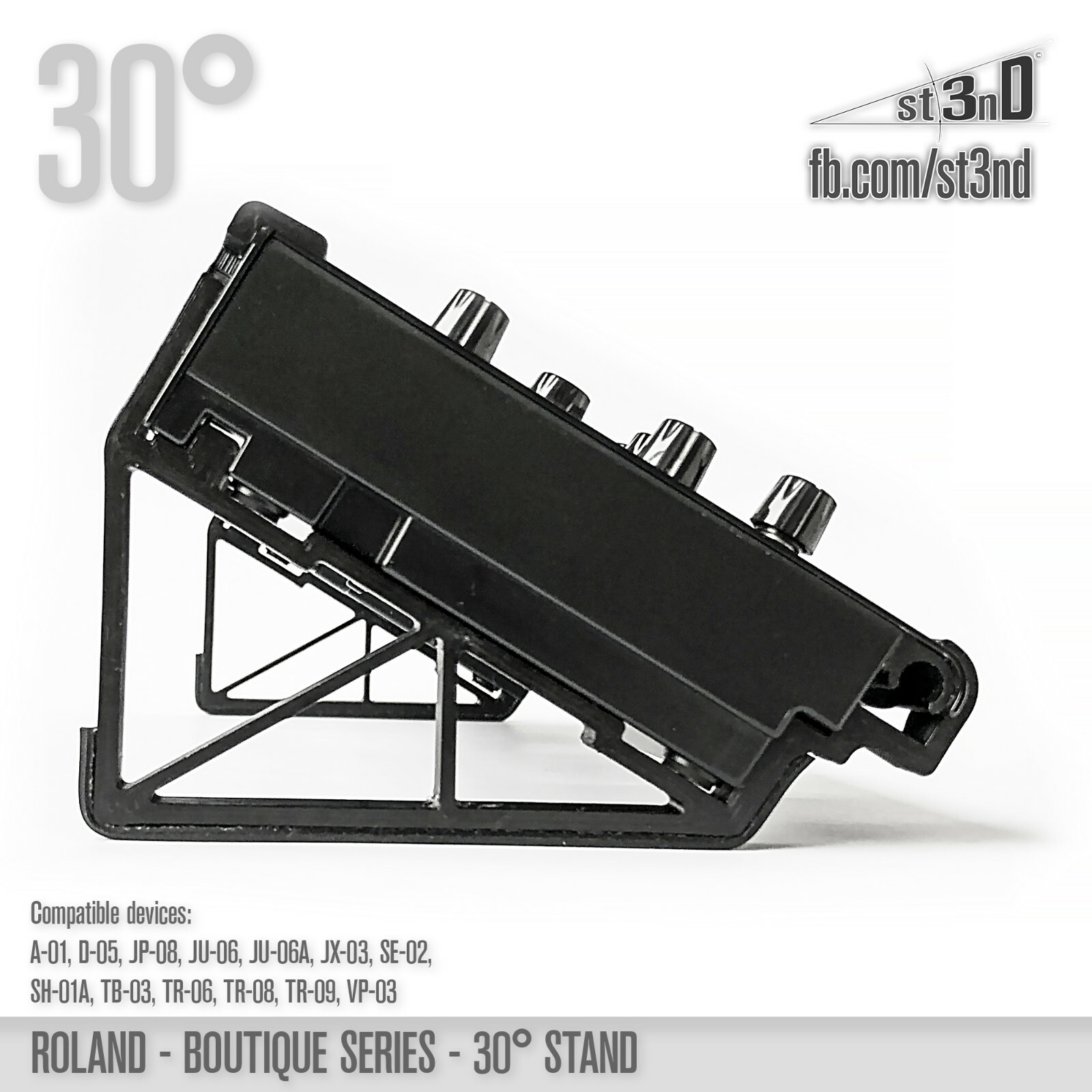 ROLAND BOUTIQUE Stand - 30 degrees - 3D printed - 100% Buyer Satisfaction