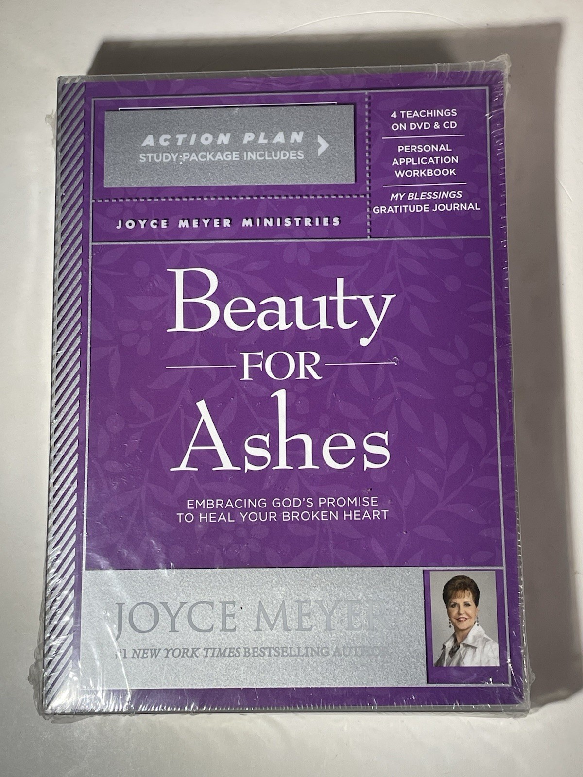 Beauty For Ashes: Action Plan by Joyce Meyer (DVD & CD KIT) NEW SEALED