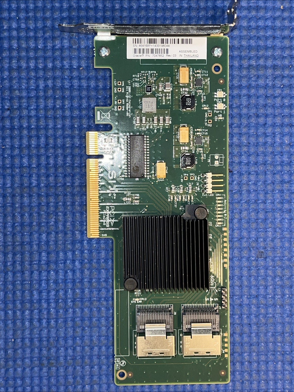 Sun  7047852 LSI 9211-8i 8 Port 6Gb/s SAS SATA RAID Controller HBA