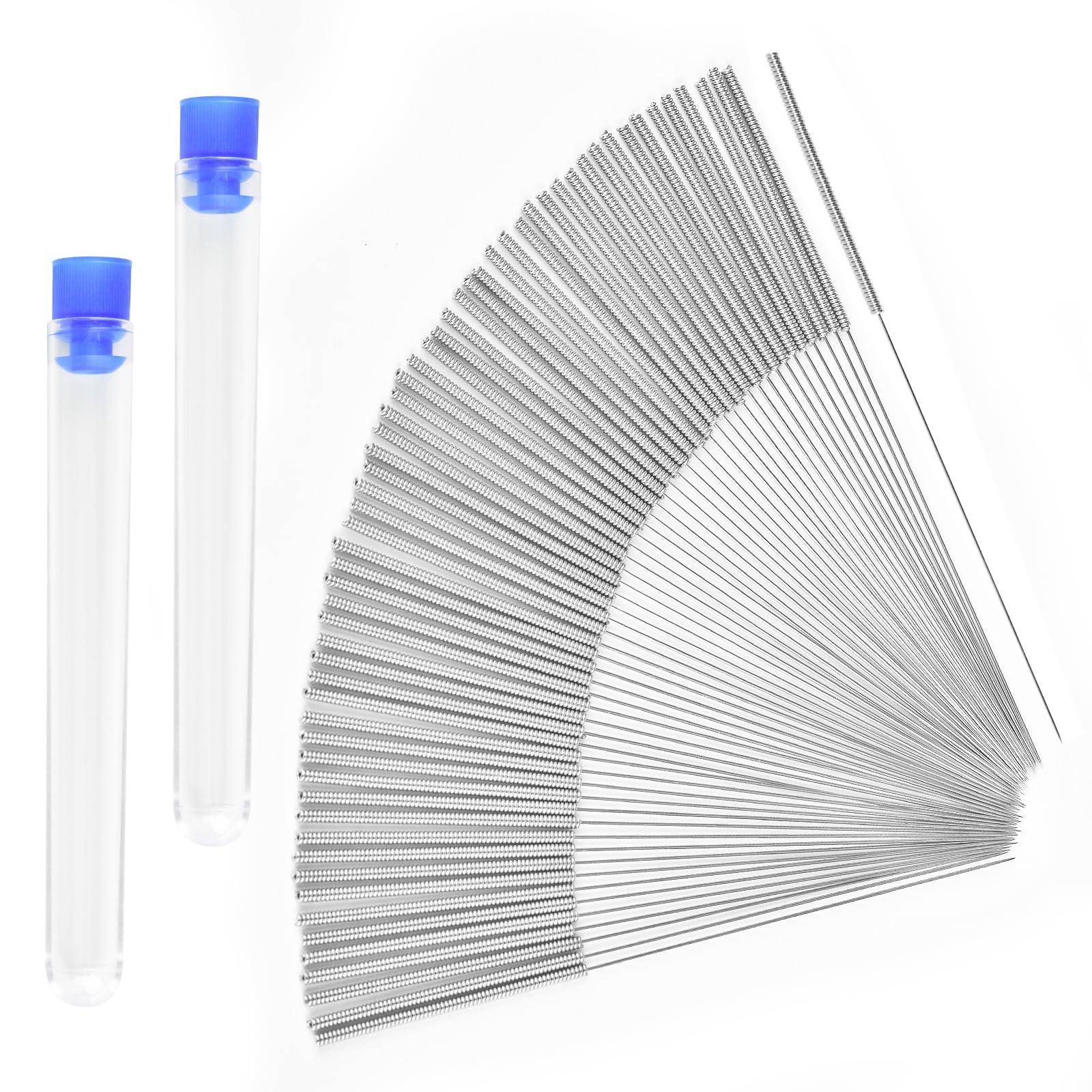 3D Printer Nozzle Cleaning Kit 60 Pcs 0.4 mm Nozzle Cleaner 3D Printer, Stain...