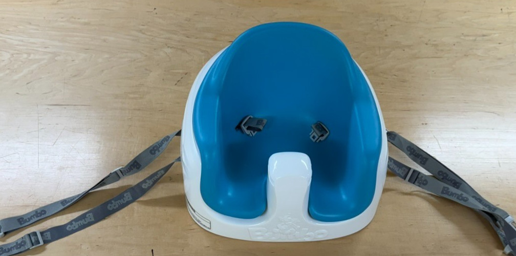 Bumbo Baby Foam Seat Multi Adjustable  Booster  Blue, Toddler Chair