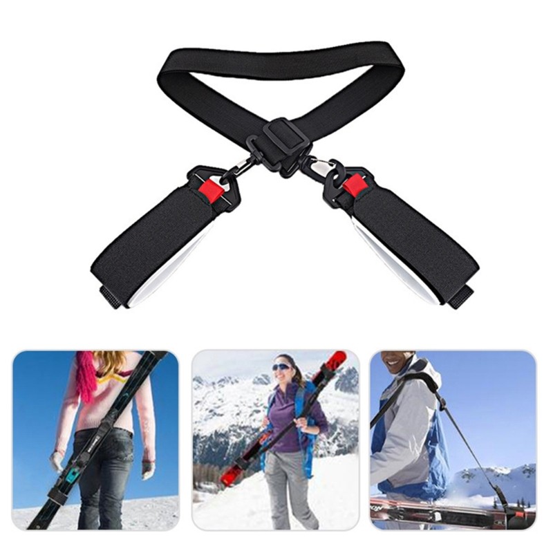Adjustable Ski Transport Handle Adjustable Shoulder Carrier Lash Handle Straps