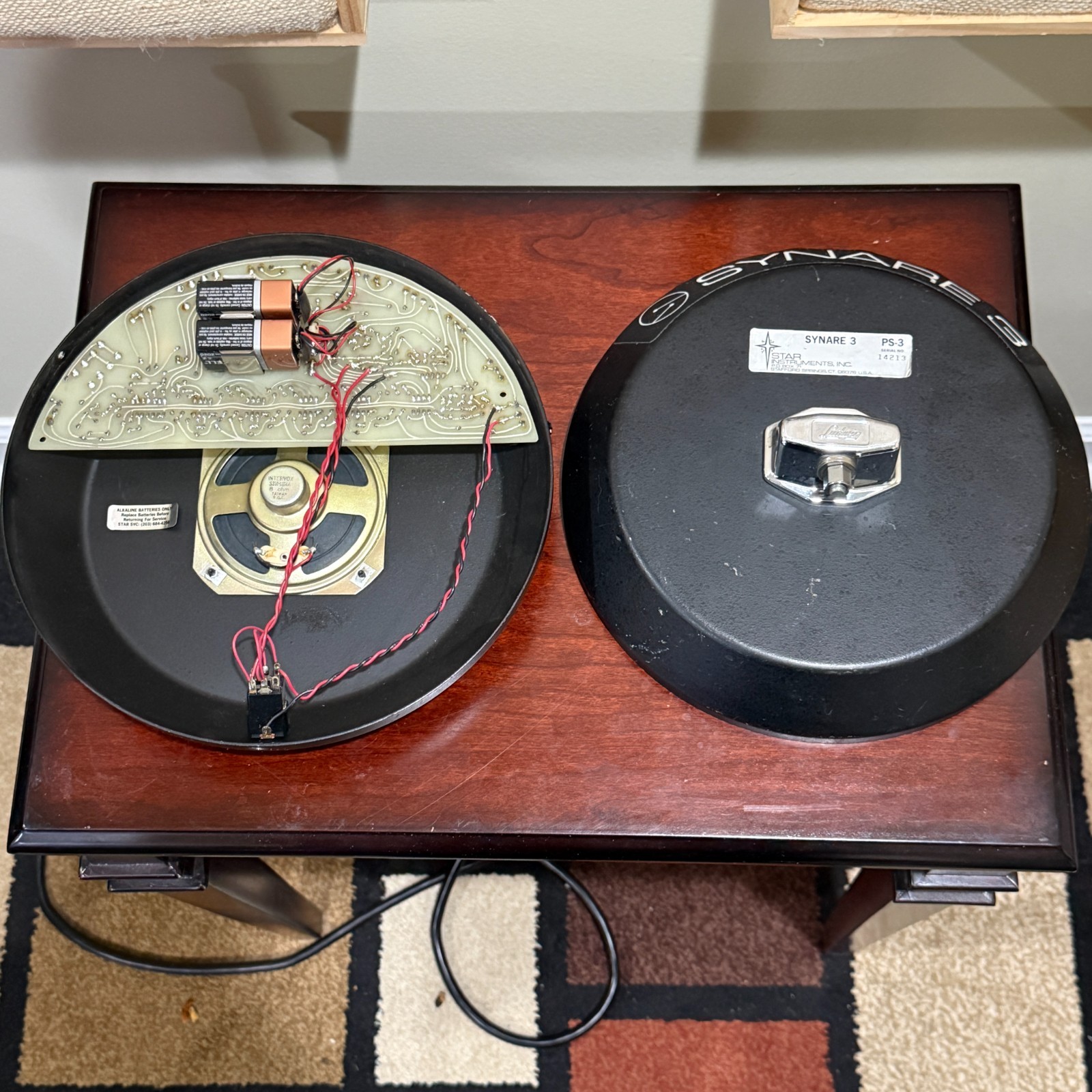 Star Instruments Synare 3 classic vintage analog synth drum