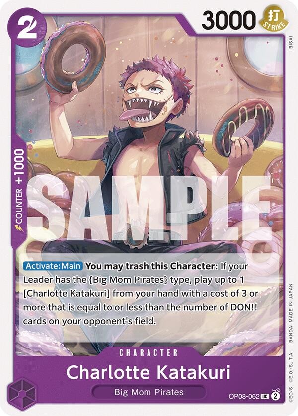 Charlotte Katakuri (062) - Normal OP08-062 Two Legends NM
