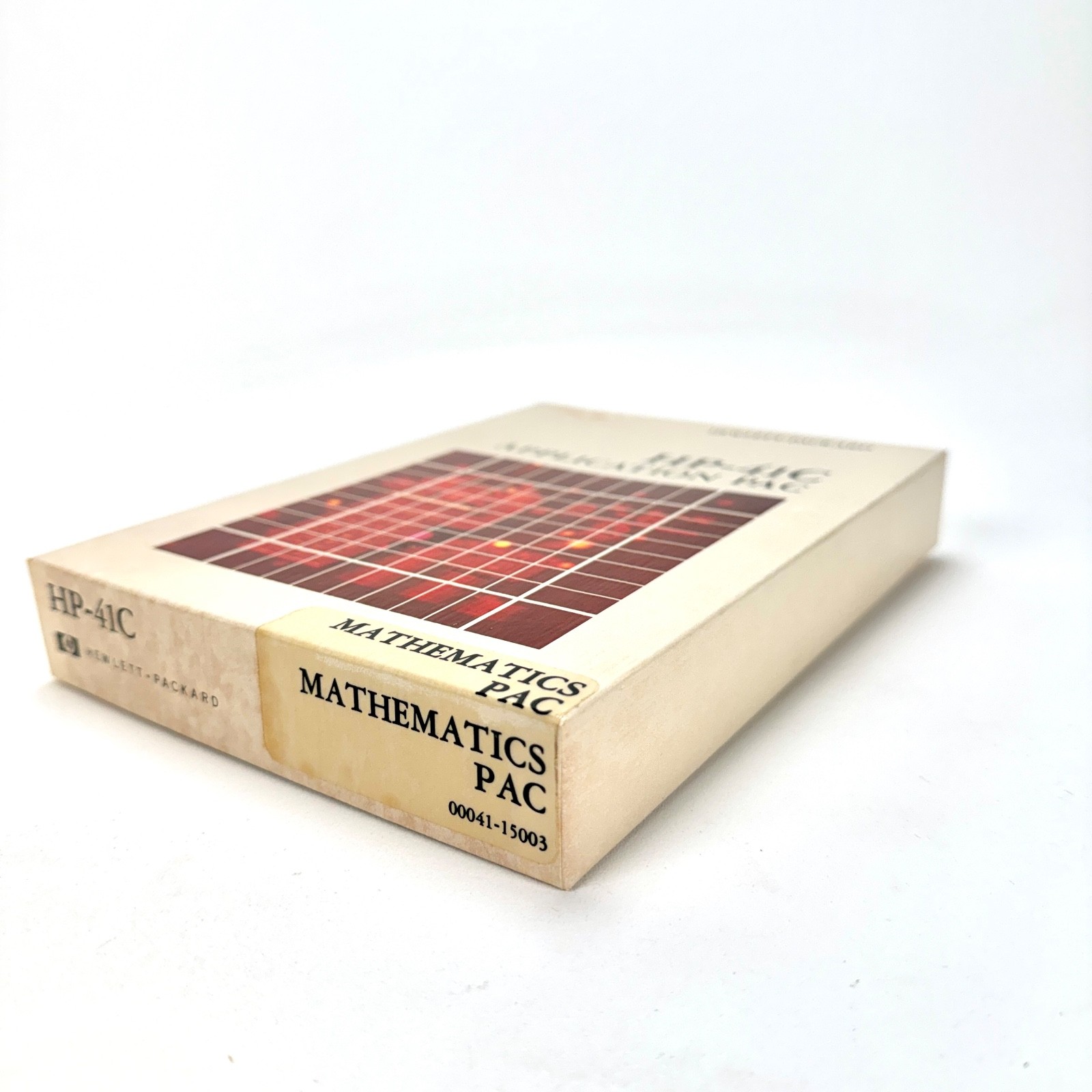 HP-41C Application Pac Mathematics 00041-15003 for Vintage Calculator Software